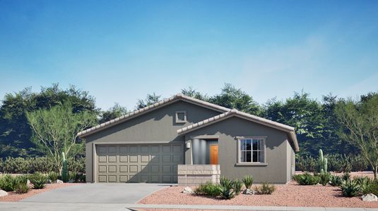 New construction Single-Family house 9606 W Pontiac St, Marana, AZ 85658 plan Ironwood - image