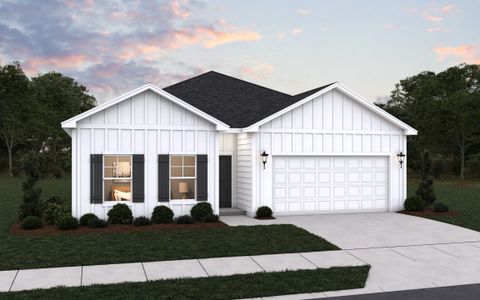 New construction Single-Family house 109 Muscadine Dr, Jacksonville, NC 28546 plan Burton - image