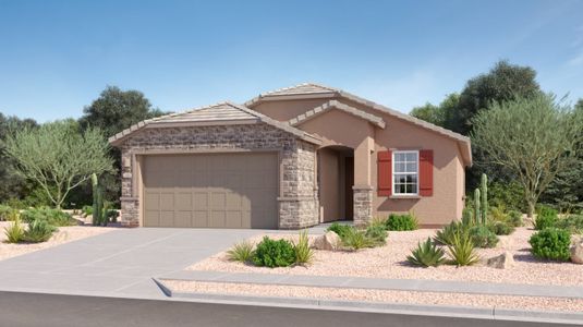 New construction Single-Family house 10458 W Beaman Ln, Marana, AZ 85653 plan Coronado - image