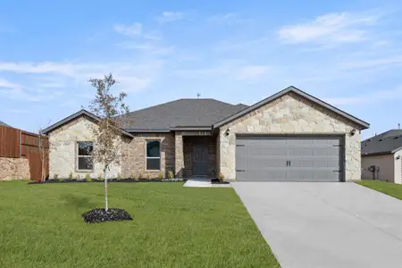 New construction Single-Family house 805 Stone Eagle Dr, Azle, TX 76020 plan Cromwell II - image
