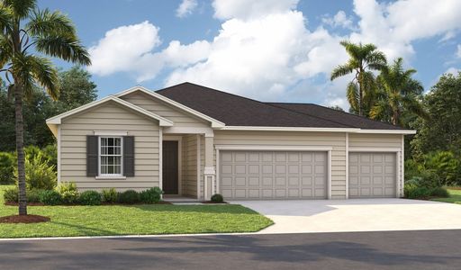 New construction Single-Family house 221 Thornberry Wy, Palm Coast, FL 32164 Augusta- photo 0