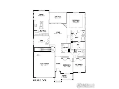 New construction Single-Family house 1820 Chaffee Crest Dr, Berthoud, CO 80513 plan HASWELL - image 4