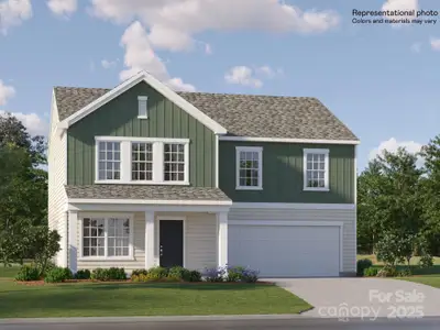 New construction Single-Family house 1914 Old Ormand Ln, Bessemer City, NC 28016 plan Hughes - image