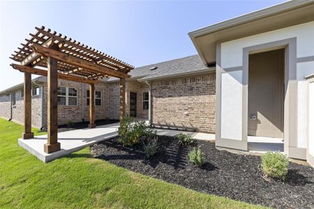 New construction Single-Family house 1649 Edgeway Dr, Aubrey, TX 76227 Harwood- photo 1 1