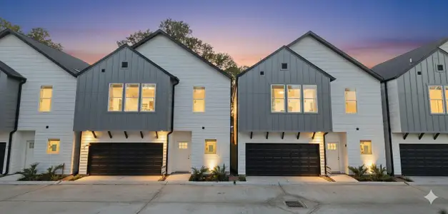 New construction Single-Family house 4922 Hoover St, Unit D, Houston, TX 77092 - image