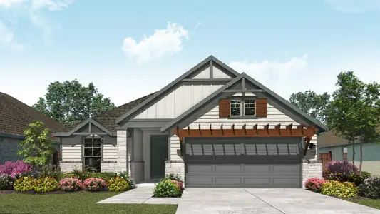 New construction Single-Family house Manor, TX 78653 plan Palm - image