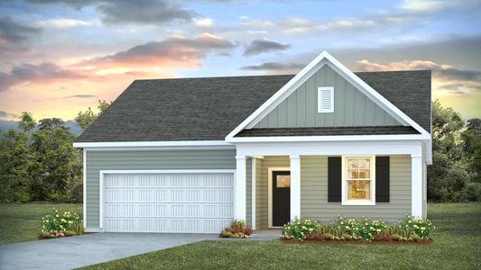 New construction Single-Family house 1227 Inner Banks Ln, Jacksonville, NC 28546 plan CALI - image