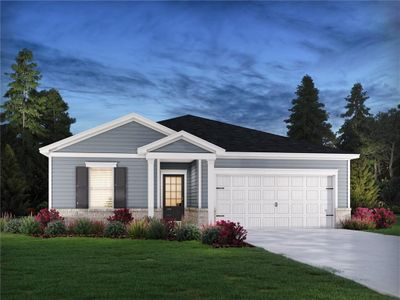 New construction Single-Family house 337 Sope Creek Circle, Pendergrass, GA 30567 Gibson- photo 0