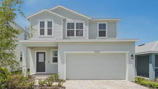 New construction Single-Family house 436 Liberty Bnd, Haines City, FL 33844 plan Jupiter - image