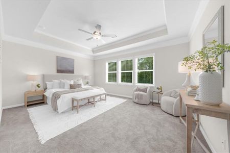 New construction Single-Family house 8610 Standing Stone, Ball Ground, GA 30107 plan The Carden - image 17