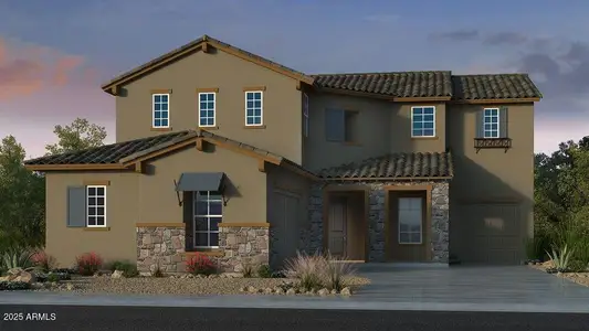 New construction Single-Family house 17825 W Pasadena Ave, Litchfield Park, AZ 85340 Hampton- photo 0