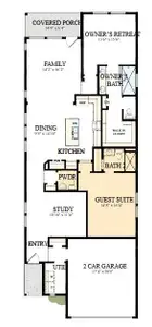 New construction Single-Family house 105 Mountain Sorrel Ct, San Marcos, TX 78666 plan The Maybin - image