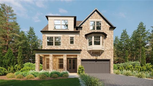 New construction Single-Family house 3545 Vermillion Vw, Suwanee, GA 30024 plan The Fordham - image