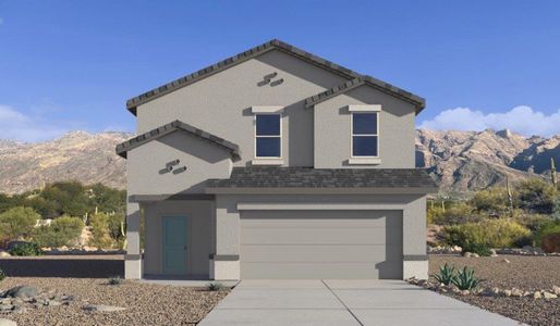New construction Single-Family house 12955 E Russo Dr, Vail, AZ 85641 plan Grace - image