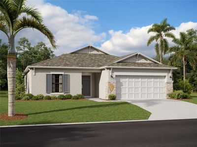 New construction Single-Family house 9861 Last Light Glen, Parrish, FL 34219 Palisades- photo 0