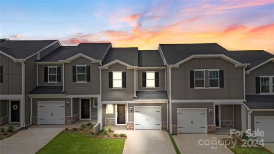 New construction Townhouse house 5520 Worrell Way, Kannapolis, NC 28081 Topaz- photo 0