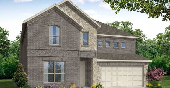 New construction Single-Family house 1255 Foxtail Dr, Justin, TX 76247 Winchester- photo 0