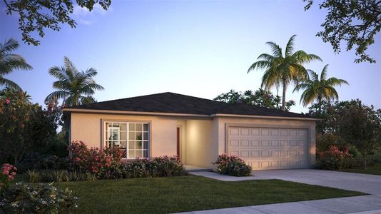 New construction Single-Family house 8592 N Teather Ter, Citrus Springs, FL 34434 plan The Marigold - image