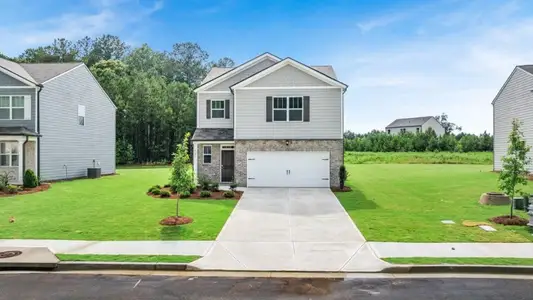 New construction Single-Family house 8183 Elkhorn Dr, Fairburn, GA 30213 plan Darwin - image