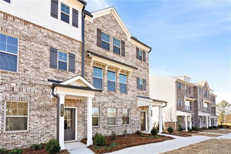 New construction Townhouse house 1578 Halbrook Place Sw, Marietta, GA 30008 Sullivan- photo 0