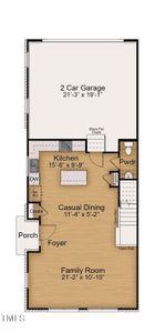 PTC Lot 11 first floor (end Unit)