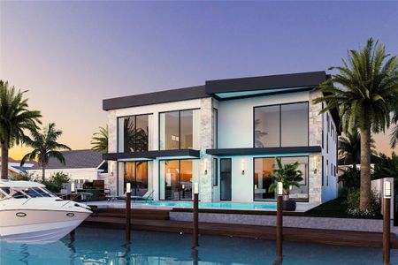 New construction Single-Family house 1410 Florian Dr, Dania Beach, FL 33004 - image