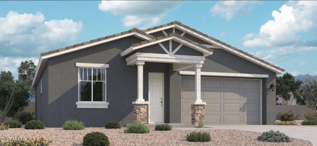 New construction Single-Family house 15747 W Camden Ave, Waddell, AZ 85355 plan Violet - image