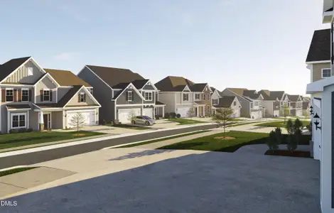 New construction Single-Family house 4103 Sweet Ivy Lndg, Durham, NC 27703 plan Warwick II - image