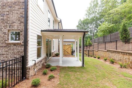 New construction Townhouse house 1442 Casteel Lake Ln, Unit 277, Buford, GA 30518 Brittany - photo 27 27