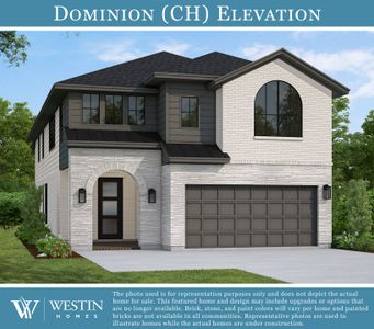 New construction Single-Family house 17709 Coronation St, Conroe, TX 77302 plan The Dominion - image