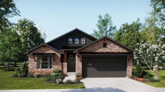 New construction Single-Family house 560 Gus Lp, Georgetown, TX 78626 plan Lampasas - image