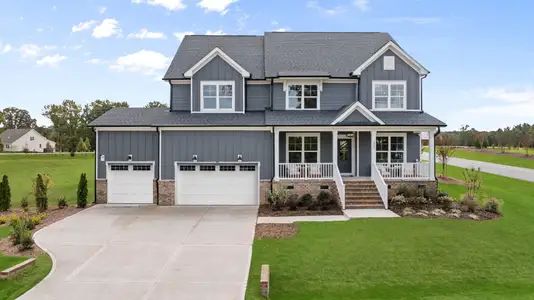New construction Single-Family house 323 Belmont Stakes Ln, Wendell, NC 27591 plan Willwood - image