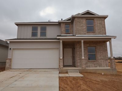 New construction Single-Family house 6256 Persimmon Lk, San Antonio, TX 78252 plan Harrison - image