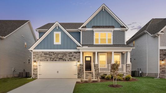 New construction Single-Family house 1132 Dartford Green Pl, Wake Forest, NC 27587 plan Hampshire - image