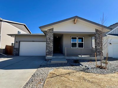 New construction Single-Family house 230 Lark Sparrow Way, Bennett, CO 80102 Alexandrite- photo 1 1