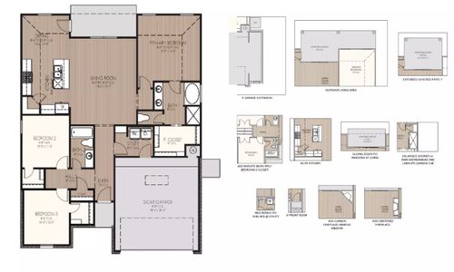 New construction Single-Family house 10079 Oakland Hills Dr, Cleveland, TX 77327 plan Andrew - image 3