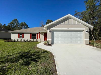 New construction Single-Family house 2377 W Menores Dr, Citrus Springs, FL 34434 - image