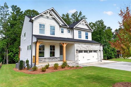 New construction Single-Family house 45 Cedar Crest Ln, Dawsonville, GA 30534 plan Davidson - image