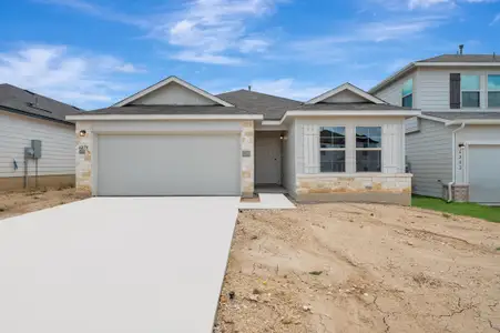 New construction Single-Family house 6278 Desert Aloe, San Antonio, TX 78252 plan Freestone - image