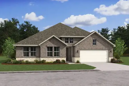 New construction Single-Family house 12023 Old Fashion Cir, Mont Belvieu, TX 77535 plan Barcelona - image