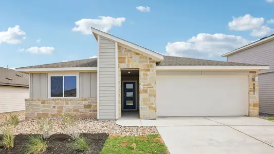 New construction Single-Family house 9501 Buckstitch Saddle Dr, Austin, TX 78724 plan The Kingston - image