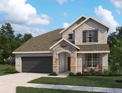 New construction Single-Family house 2023 Indigo Ridge Dr, Crosby, TX 77532 plan Thames - image