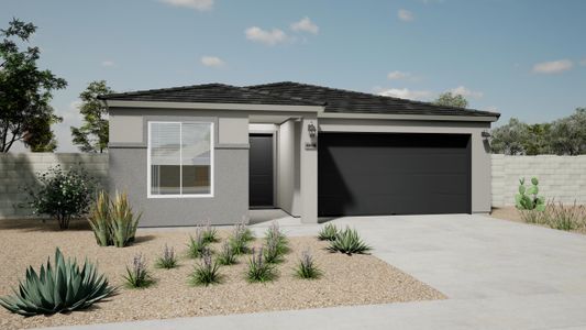 New construction Single-Family house 18120 W Calle Lejos, Surprise, AZ 85387 plan Sagebrush - image