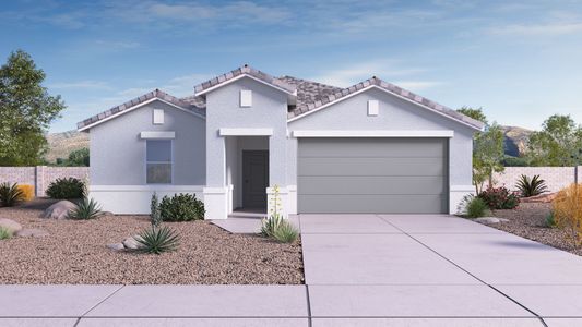 New construction Single-Family house 22195 N Dusk Ln, Maricopa, AZ 85139 plan Cali - image
