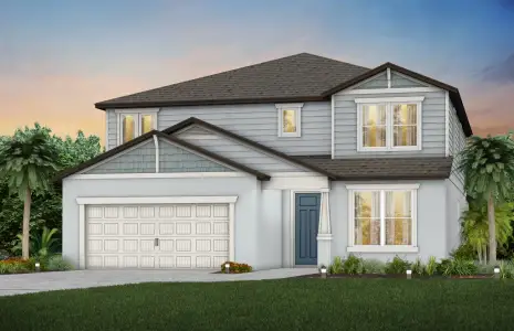 New construction Single-Family house 10110 Farmers Shed Pl, Parrish, FL 34219 plan Yellowstone - image
