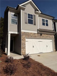 New construction Townhouse house 6672 Parsons St, Flowery Branch, GA 30542 plan SUDBURY 24' TOWNHOME - image