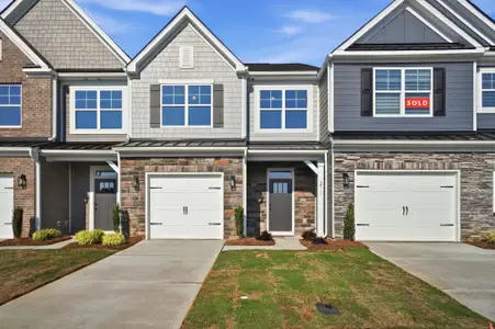 New construction Townhouse house 211 Viburnum Rd, Waxhaw, NC 28173 plan Ashland - image