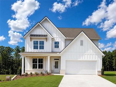 New construction Single-Family house 5278 Blue Bird Path, Powder Springs, GA 30127 plan Bellview - image