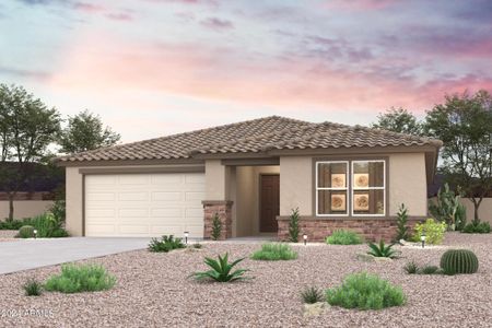 New construction Single-Family house 1373 Pelayo St, Coolidge, AZ 85128 Mesquite- photo 1 1