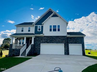 New construction Single-Family house 81 Pinon Dr, Angier, NC 27501 plan Elmhurst - image